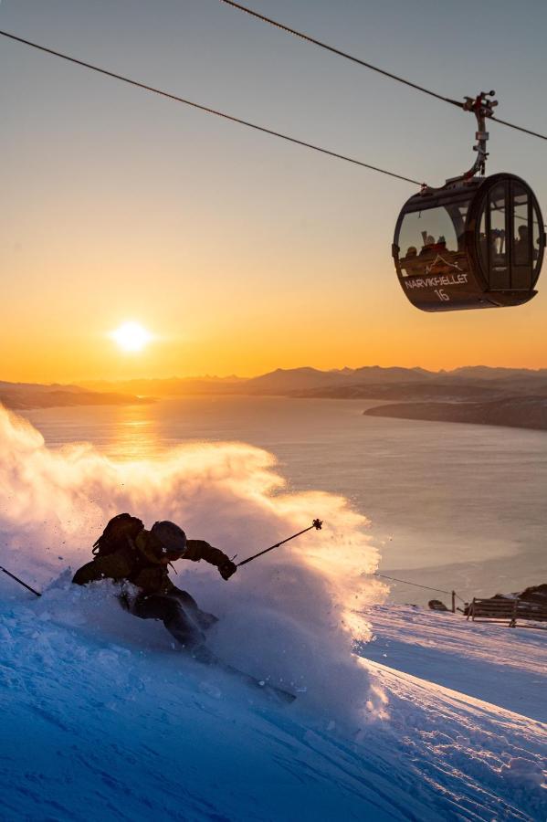 Skjomen Lodge Elvegard Dış mekan fotoğraf